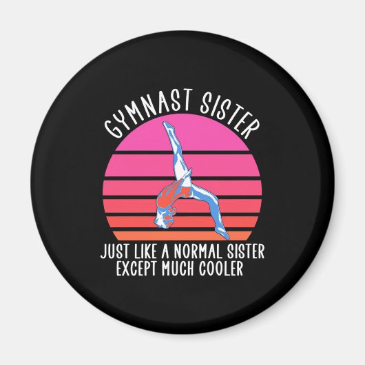 Gymnast Sister Magnet (Vorne)
