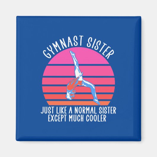 Gymnast Sister Magnet (Vorne)