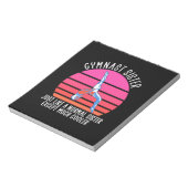 Gymnast Sister Notizblock (Rotiert)