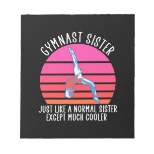Gymnast Sister Notizblock