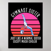 Gymnast Sister Poster (Vorne)