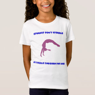 Gymnast stolpert nicht, wir stürzen durch die Luft T-Shirt