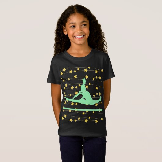 Gymnast Swirbelstars T-Shirt (Vorne ganz)