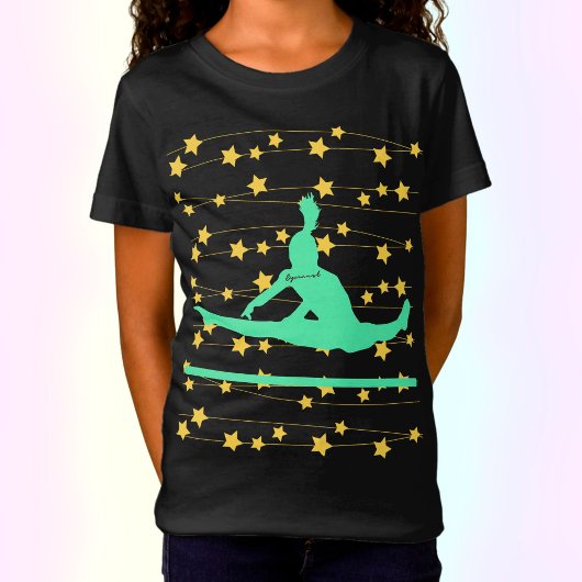 Gymnast Swirbelstars T-Shirt