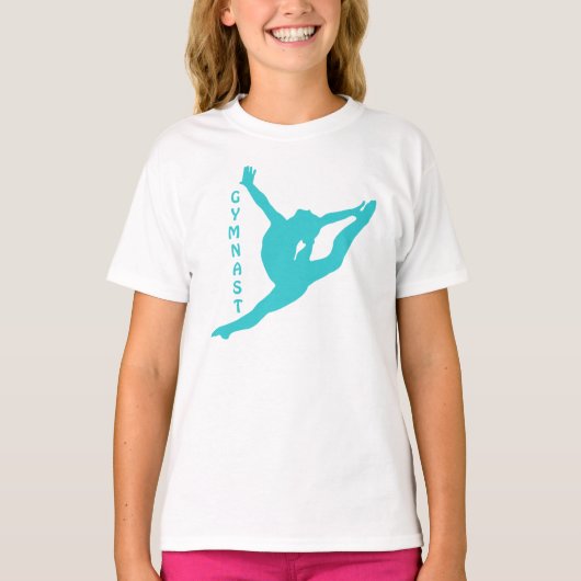 Gymnast-Trägershirt T-Shirt (Vorderseite)