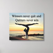 GYMNAST WINNER LEINWANDDRUCK (Vorderseite)