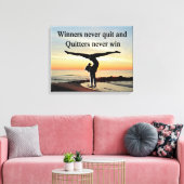 GYMNAST WINNER LEINWANDDRUCK (Insitu (Wohnzimmer))