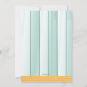 Gymnasten Geburtstagsparty Einladungen (Rückseite)