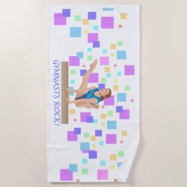Gymnasten Rock! Bilanzsumme Strandtuch
