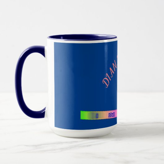 GYMNASTIC Gymnast auf Balancebar Tasse. Tasse (Links)