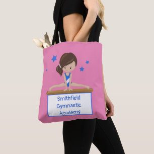 Gymnastic School School Academy Custom Text Tasche