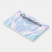 GYMNASTICS 10" x 6" Post-it®-Hinweise Post-it Klebezettel (angewinkelt)