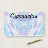 GYMNASTICS 10" x 6" Post-it®-Hinweise Post-it Klebezettel (Auf Schreibtisch)
