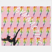 GYMNASTICS BLANKET FLEECEDECKE (Vorderseite (Horizontal))