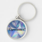 GYMNASTICS Button-Schlüsselanhänger Schlüsselanhänger (Vorne)