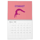 GYMNASTICS CALENDAR 2021. KALENDER (Feb 2026)