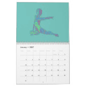 GYMNASTICS CALENDAR 2021. KALENDER (Jan 2027)