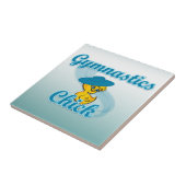 Gymnastics Chick #3 Fliese (Seite)