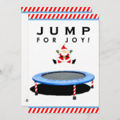 gymnastics Christmas cards Feiertagskarte (Vorne/Hinten)