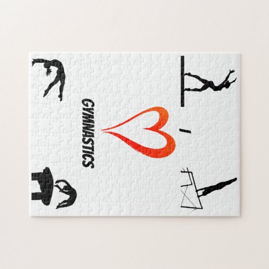 Gymnastics Events Puzzle (Horizontal)