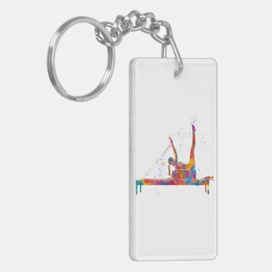 gymnastics exercise schlüsselanhänger (Vorderseite links)