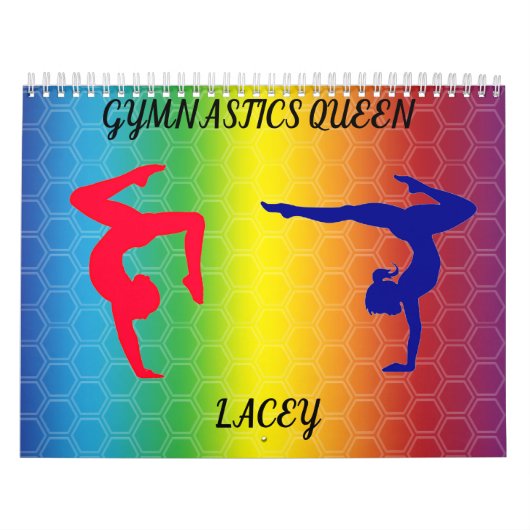 GYMNASTICS FARBEITER CALENDAR PERSONALISIERT 2022. KALENDER (Titelbild)