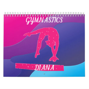 GYMNASTICS FARBEITER CALENDAR PERSONALISIERT 2022. KALENDER
