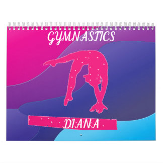 GYMNASTICS FARBEITER CALENDAR PERSONALISIERT 2022. KALENDER