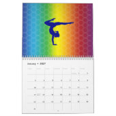 GYMNASTICS FARBIGER KALENDER PERSONALISIERT 2022. (Jan 2027)