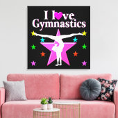 GYMNASTICS FOREVER LEINWANDDRUCK (Insitu (Wohnzimmer))