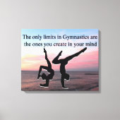 GYMNASTICS FOREVER LEINWANDDRUCK (Vorderseite)