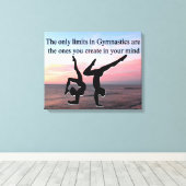 GYMNASTICS FOREVER LEINWANDDRUCK (Insitu (Holzboden))