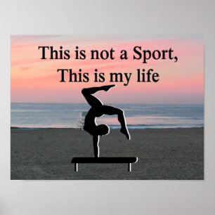 GYMNASTICS FOREVER POSTER