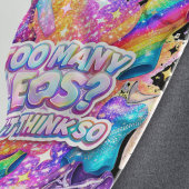 Gymnastics Girl Too Many Leos? I Don't Think So Fleecedecke