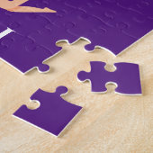 GYMNASTICS Girl's personalisiertes Rätsel. Puzzle (Seite)