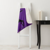 GYMNASTICS GIRL'S SHERPA BLANKET. Individuelle Nam Sherpadecke (Beispiel)