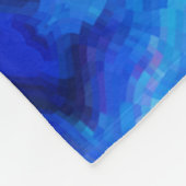GYMNASTICS GYMNAST AUF UNSOGAR BARS FLEECE BLANKET (Ecke)