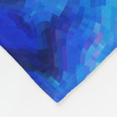 GYMNASTICS GYMNAST AUF UNSOGAR BARS FLEECE BLANKET (Ecke)