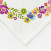 GYMNASTICS GYMNAST FLEECE BLANKET PERSONALISIERT! (Ecke)