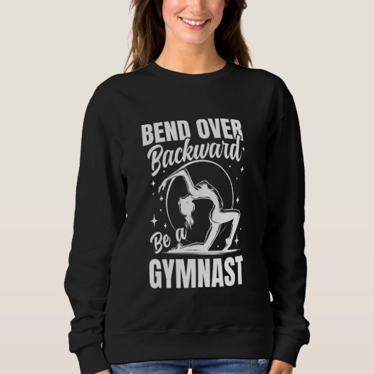Gymnastics Gymnastics Floor Gymn for a Gymnast flo Sweatshirt (Vorderseite)