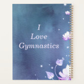 Gymnastics "I Love Gymnastics" Planer (Rückseite)