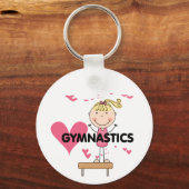 GYMNASTICS - Liebe Gymnastik - Hemden und Geschenk Schlüsselanhänger (Vorderseite)