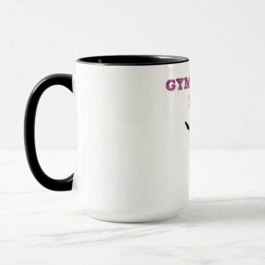 GYMNASTICS MAMA Kaffee Tasse. Tasse (Links)