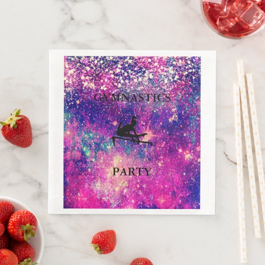 GYMNASTICS PARTY NAPKINS SERVIETTE (Beispiel)