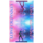 GYMNASTICS PARTY TABLECLOTH TISCHDECKE (Vorderseite)