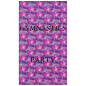 GYMNASTICS PARTY TABLECLOTH TISCHDECKE (Vorderseite)