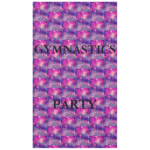GYMNASTICS PARTY TABLECLOTH TISCHDECKE