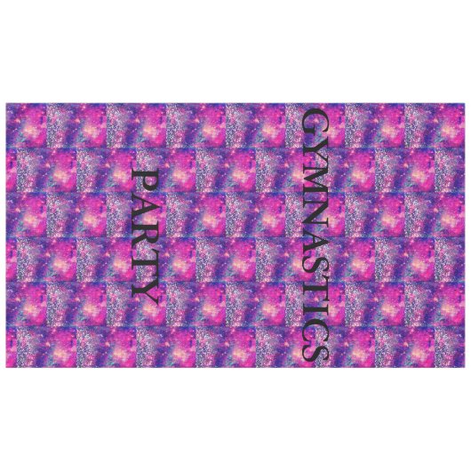 GYMNASTICS PARTY TABLECLOTH TISCHDECKE (Vorderseite (Horizontal))