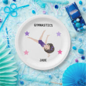 GYMNASTICS PARTY TELLER FÜR MÄDCHEN PERSONALISIER (Party)