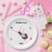 GYMNASTICS PARTY TELLER FÜR MÄDCHEN PERSONALISIER (Party)